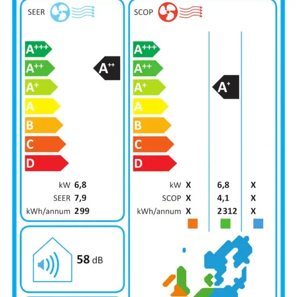 Mitsubishi electric kaiteki 6300 varmepumpe hvit 2 580x580