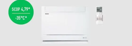 Panasonic Z25UFEA 1 Gulvmodell 55 kW Hvit 2